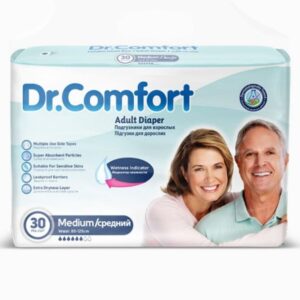 DR. COMFORT - Hasta Altı Bezi Bel Bantlı Bağlamalı Medium 30LU