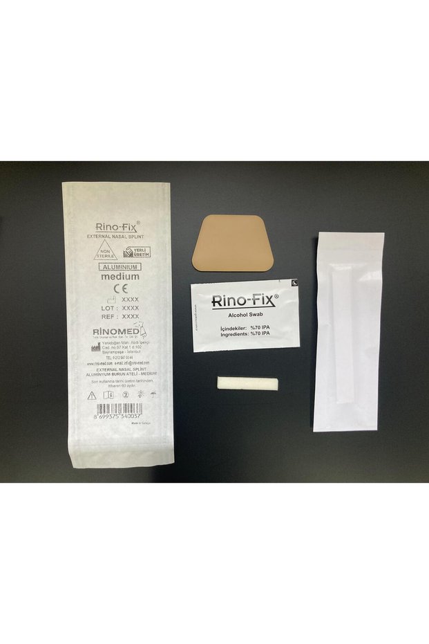 RİNOFİX - External Nasal Splint Alüminyum Burun Ateli - Medium