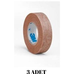 3M MİCROPORE FLASTER KAHVERENGİ 1.25CMX9.1MT REF: 1533-0 - 3 Adet