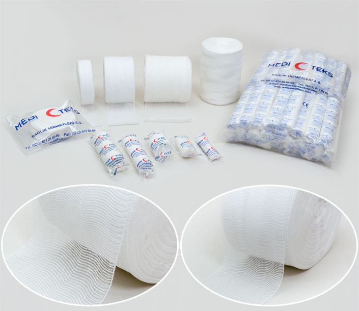 MEDİTEKS - Sargı Bezi 10 Cm X 100 Mt - 3 Adet