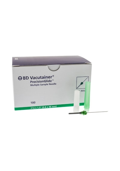 BD - Yeşil Vacuteiner 100 Adet REF: 360213 - 4 Paket