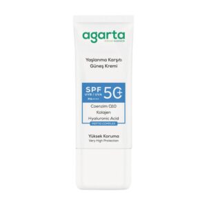 AGARTA - Güneş Kremi Yaşlanma Karşıtı Doğal 50 Spf 50 Ml