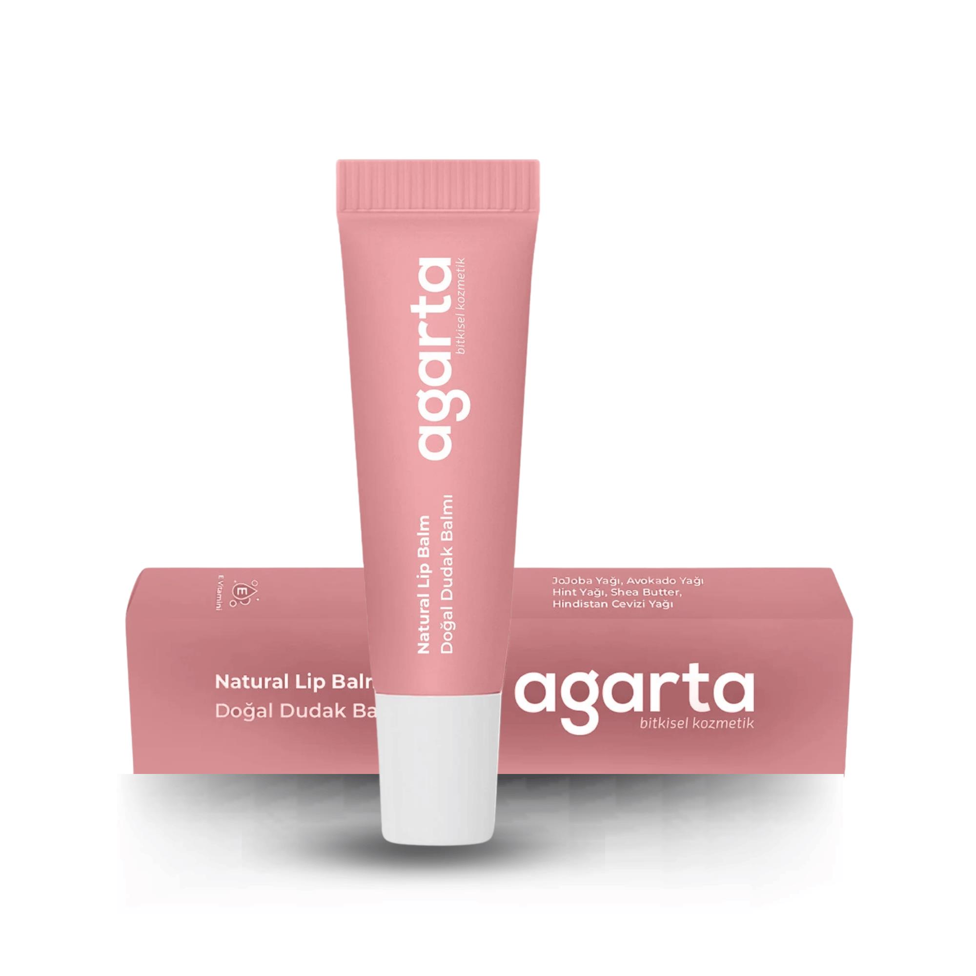 AGARTA - Nemlendirici Parlatıcı Dudak Bakım Kremi Lip 10 Ml