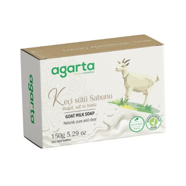 AGARTA - Sabun Doğal El Yapımı Keçi Sütü 150 Gr