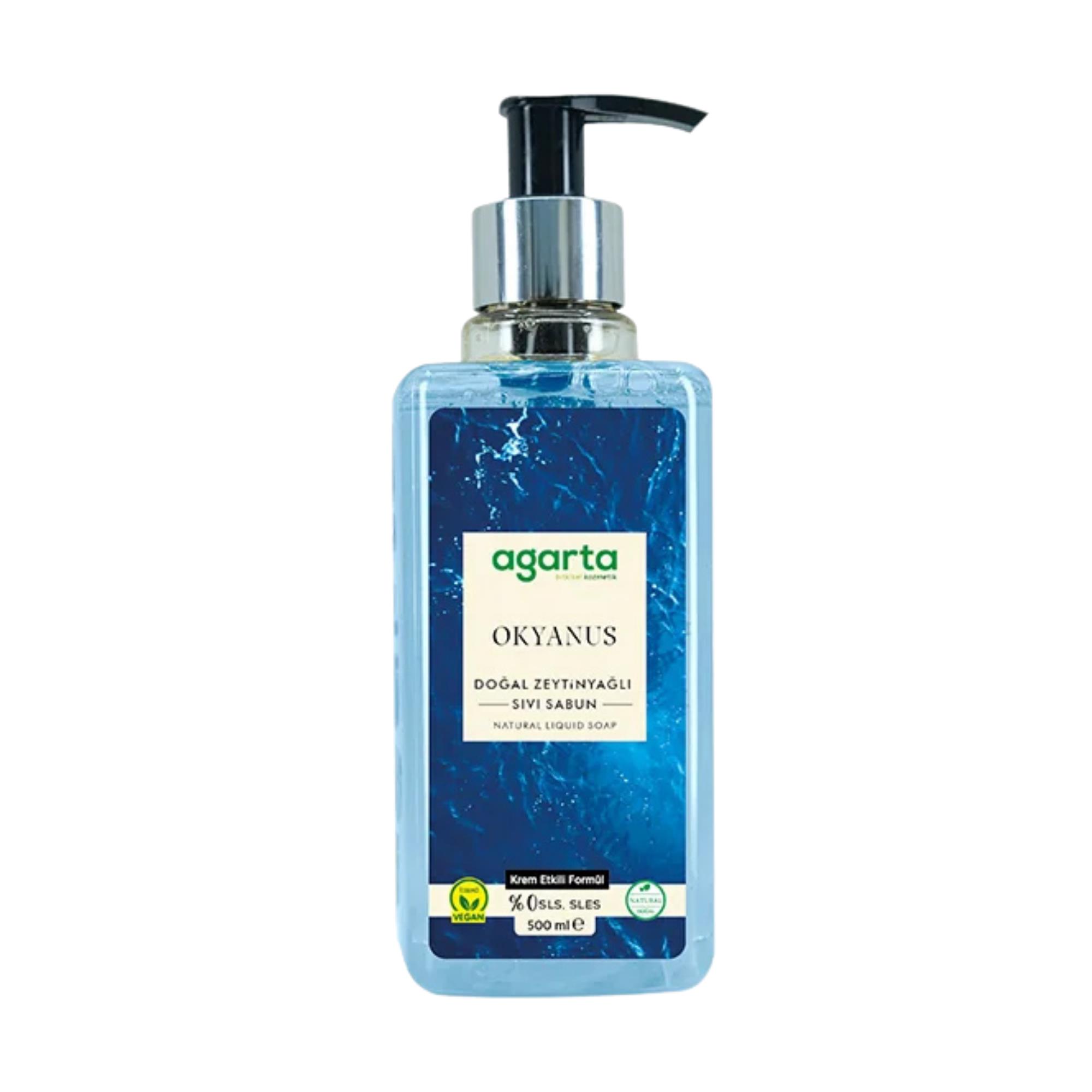AGARTA - Sıvı El Sabunu Doğal Okyanus 500 Ml