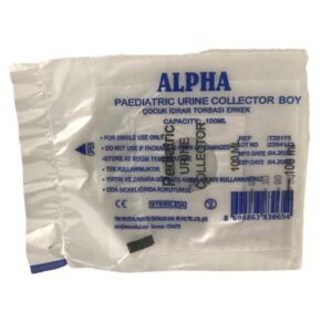 ALPHA - İdrar Torbası Pediatrik Erkek - 50 Adet