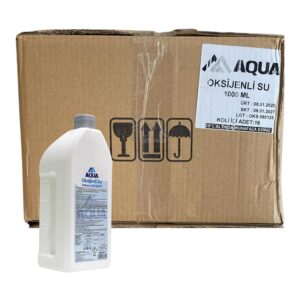 AQUA - Oksijenli Su 1 Lt - 16 Adet 1 Koli