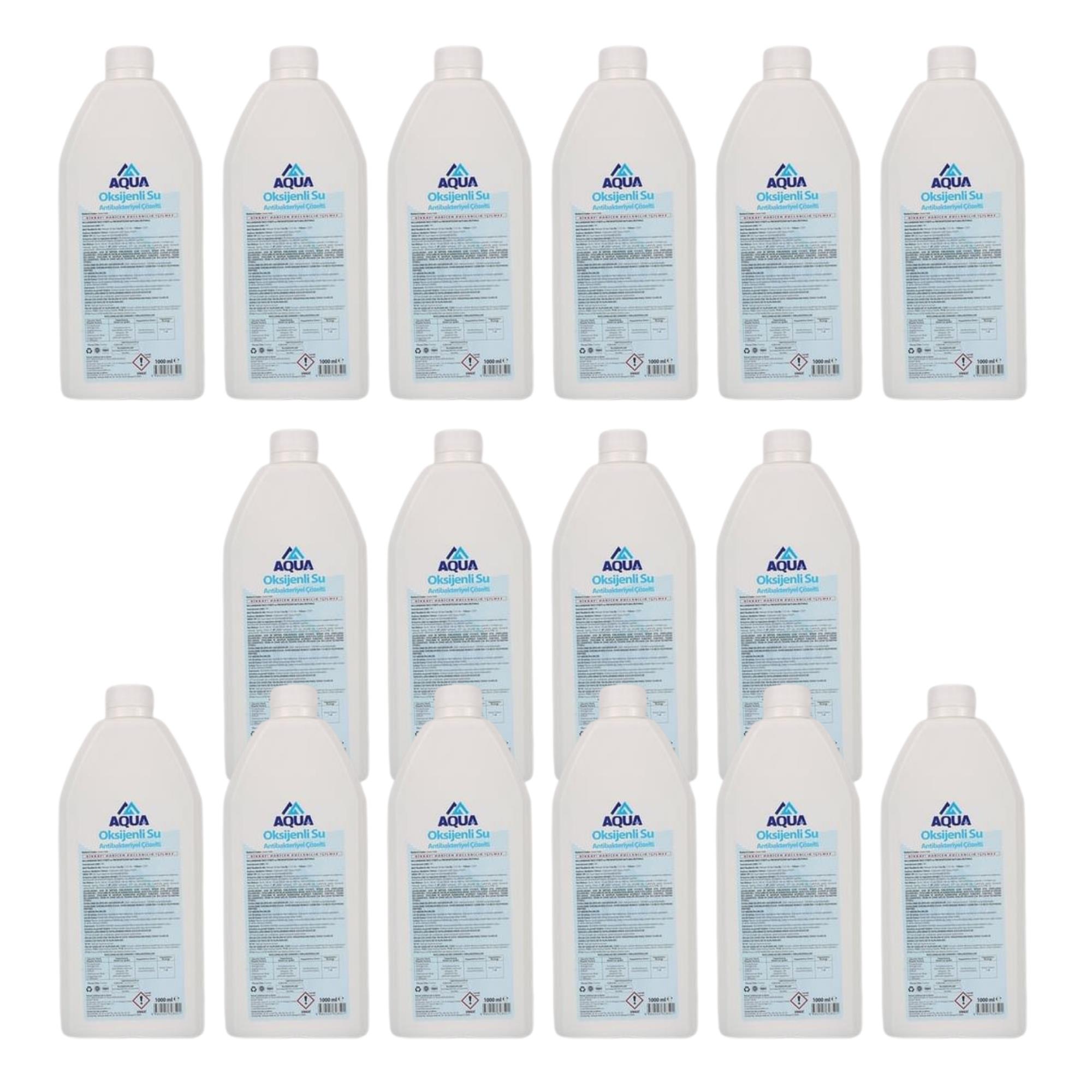 AQUA - Oksijenli Su 1 Lt - 16 Adet
