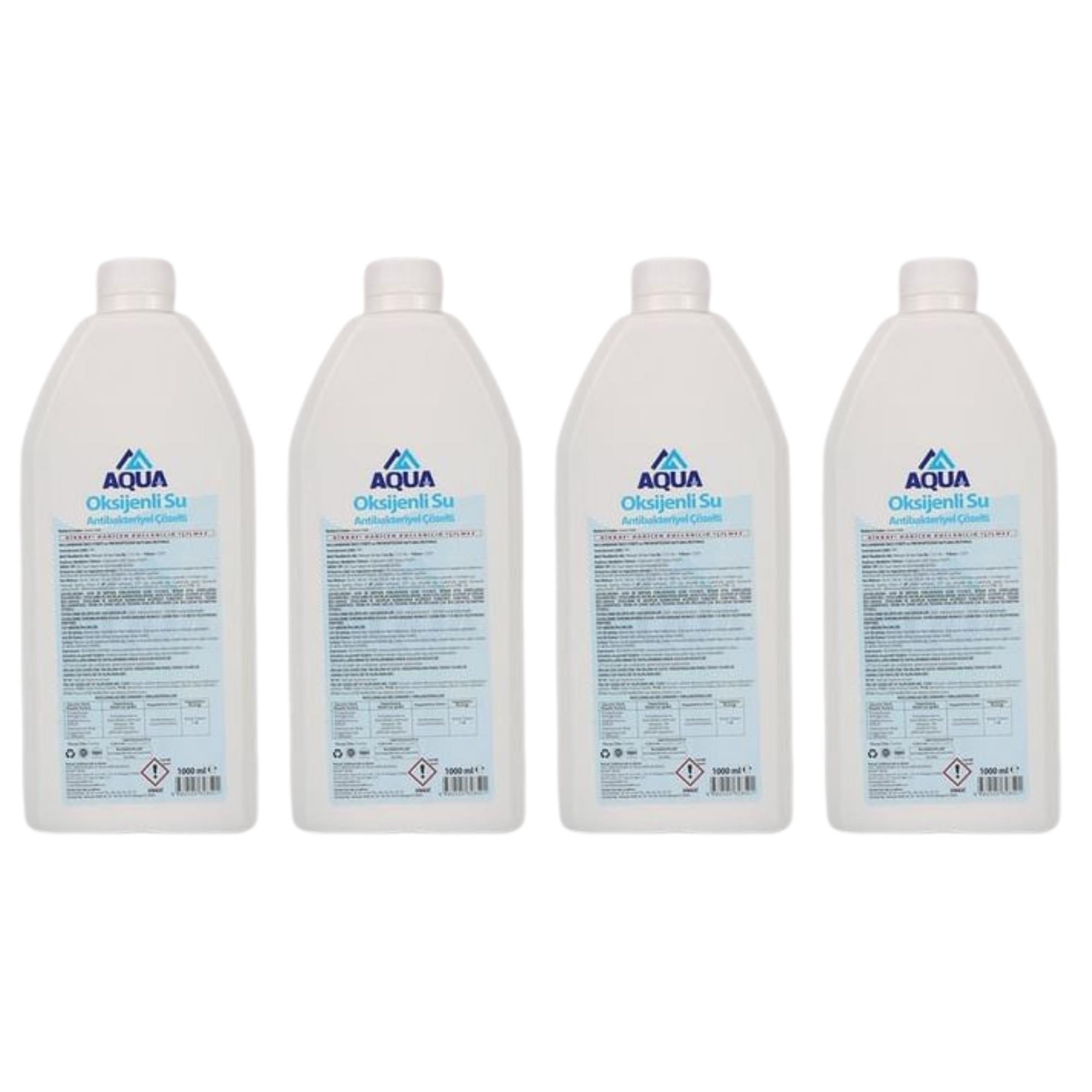 AQUA - Oksijenli Su 1 Lt - 4 Adet