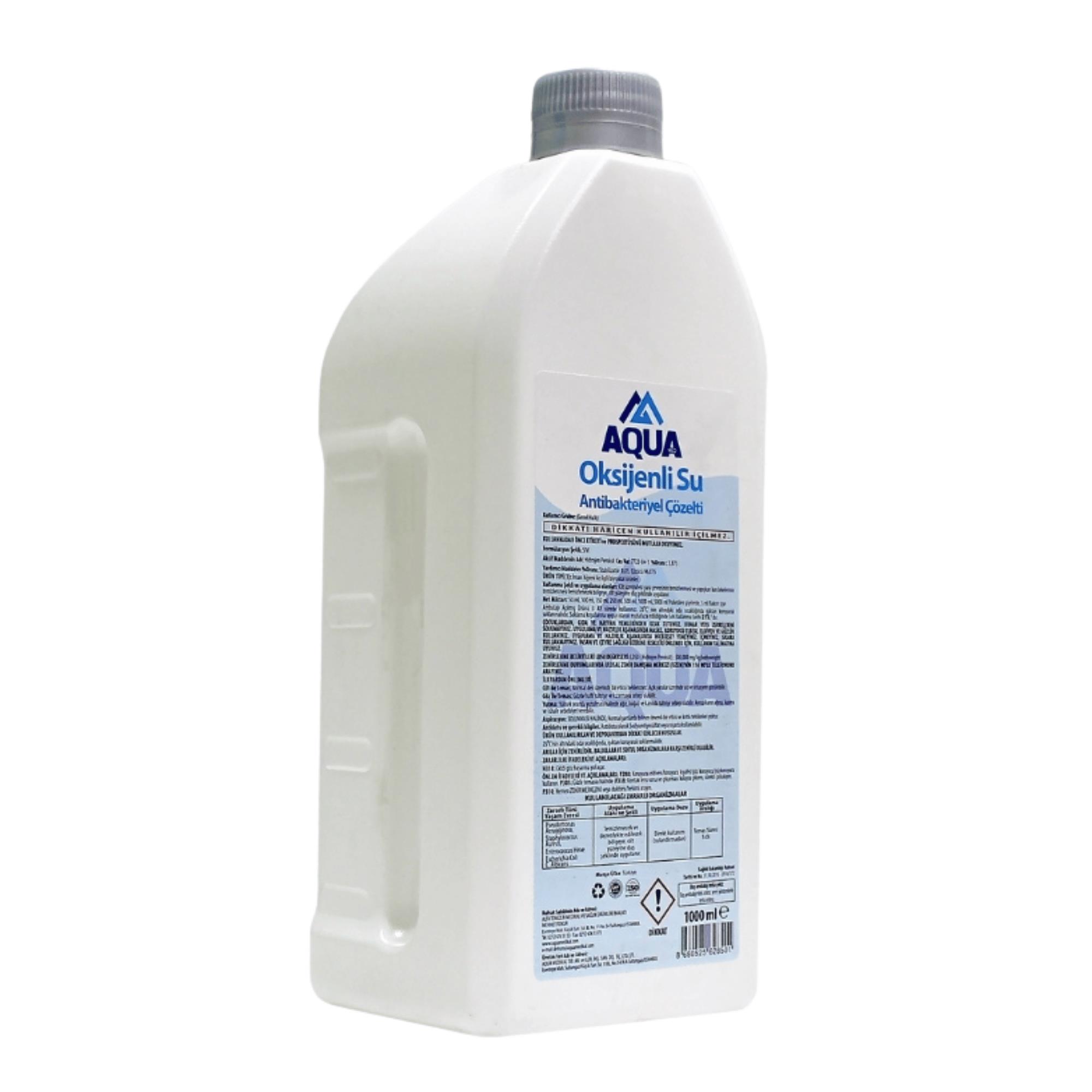 AQUA - Oksijenli Su 1 Lt