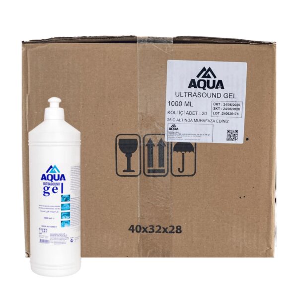 AQUA - Ultrason Jeli 1 Lt - 20 Adet 1 Koli