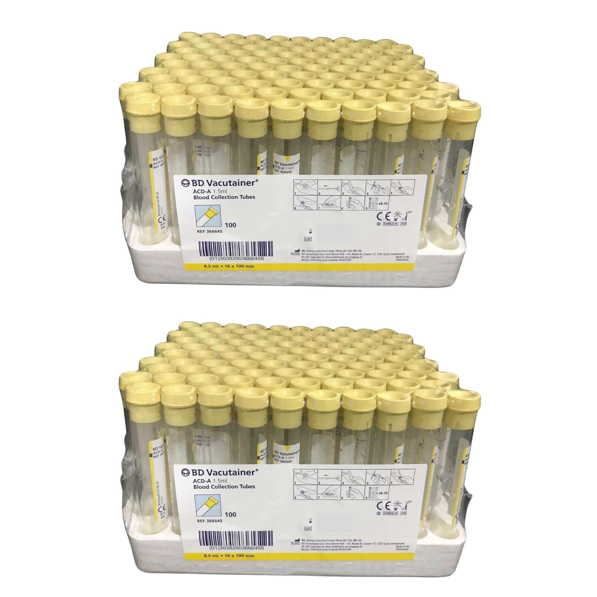 BD - Acda Tüpü Cam 8.5ML - 200 Adet