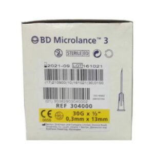 BD - Microlance Mezoterapi İğnesi 30G 0.3X13MM REF:304000 - 20 Adet