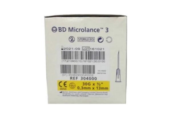 BD - Microlance Mezoterapi İğnesi 30G 0.3X13MM REF:304000 - 50 Adet