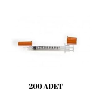 BERİKA - 0.5ML Süper Turuncu 30G X 8MM - 200 Adet