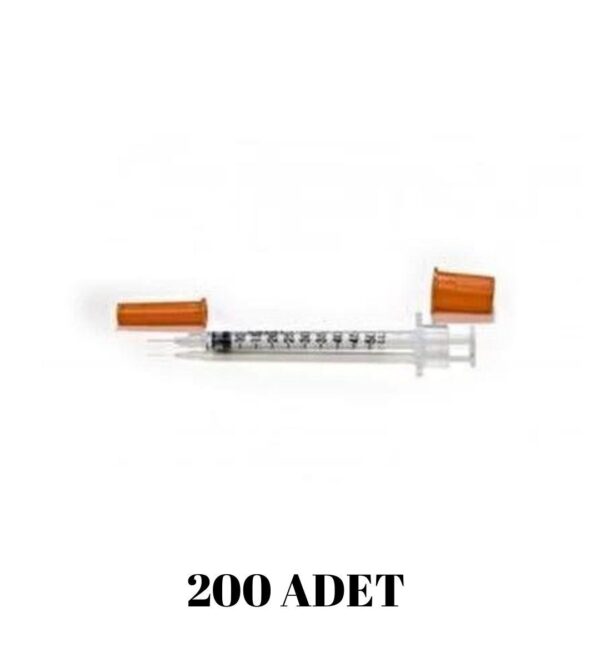 BERİKA - 0.5ML Süper Turuncu 30G X 8MM - 200 Adet