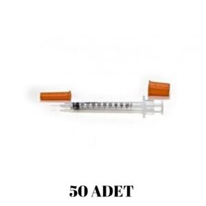 BERİKA - 0.5ML Süper İnsulin Turuncu 30G X 8MM - 50 Adet