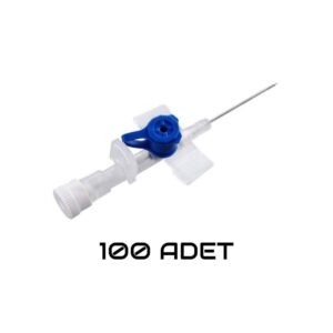 BEYBİ - Anjiokat 22G Mavi - 100 Adet