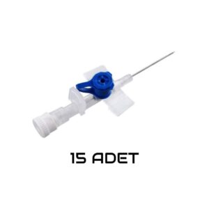 BEYBİ - Anjiokat 22G Mavi - 15 Adet