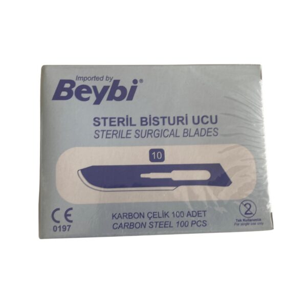 BEYBİ - Bisturi Ucu No: 10 - 100 Adet 1 Paket