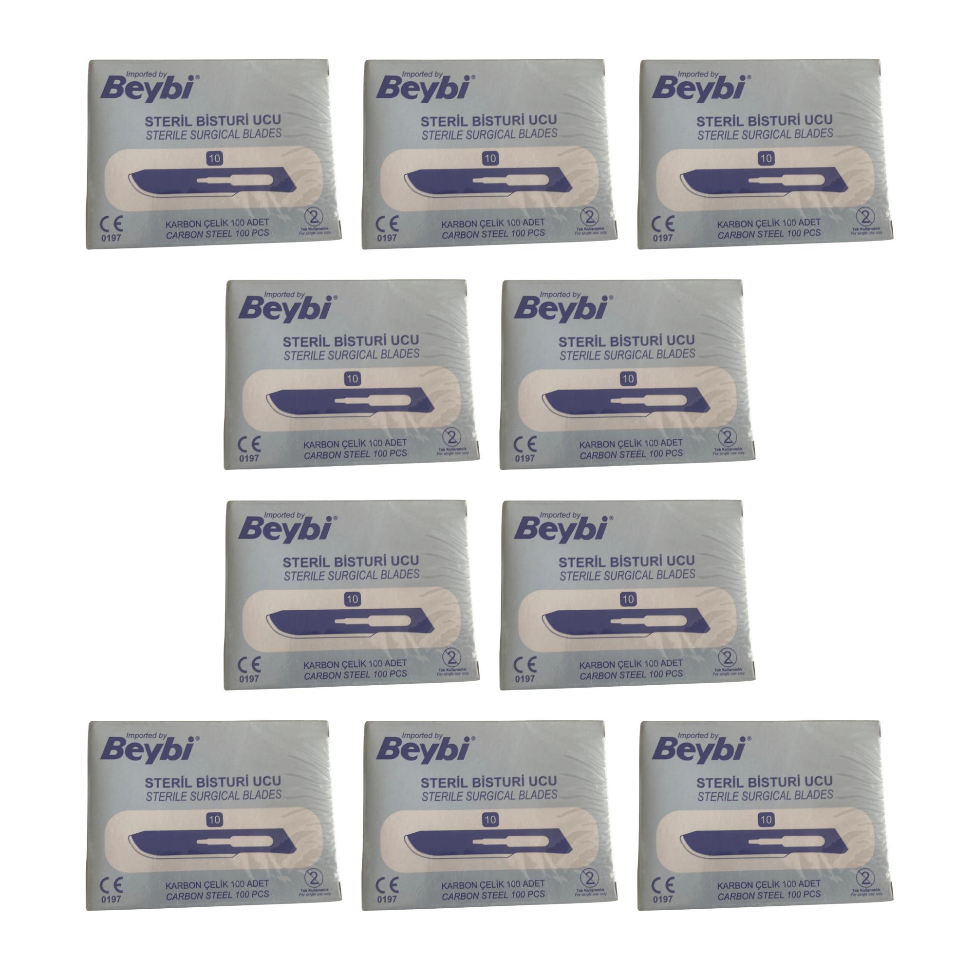 BEYBİ - Bisturi Ucu No: 10 - 1000 Adet 10 Paket