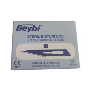 BEYBİ - Bisturi Ucu No: 11 - 100 Adet 1 Paket