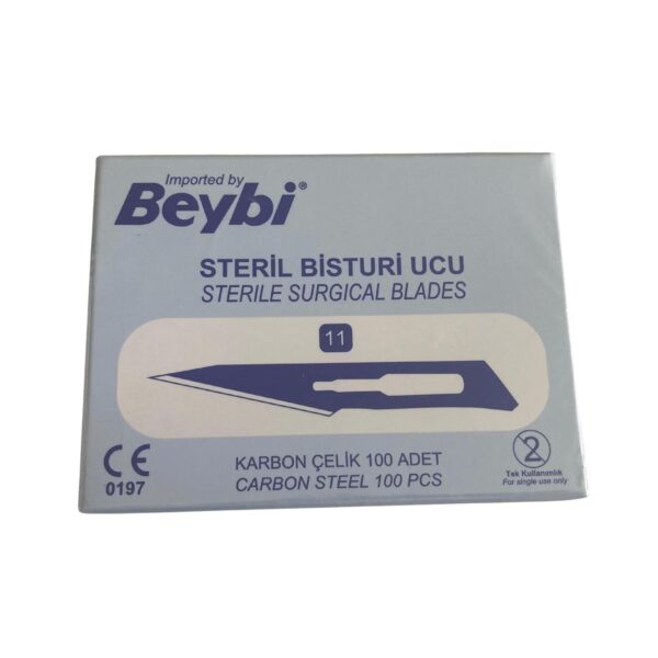 BEYBİ - Bisturi Ucu No: 11 - 100 Adet 1 Paket