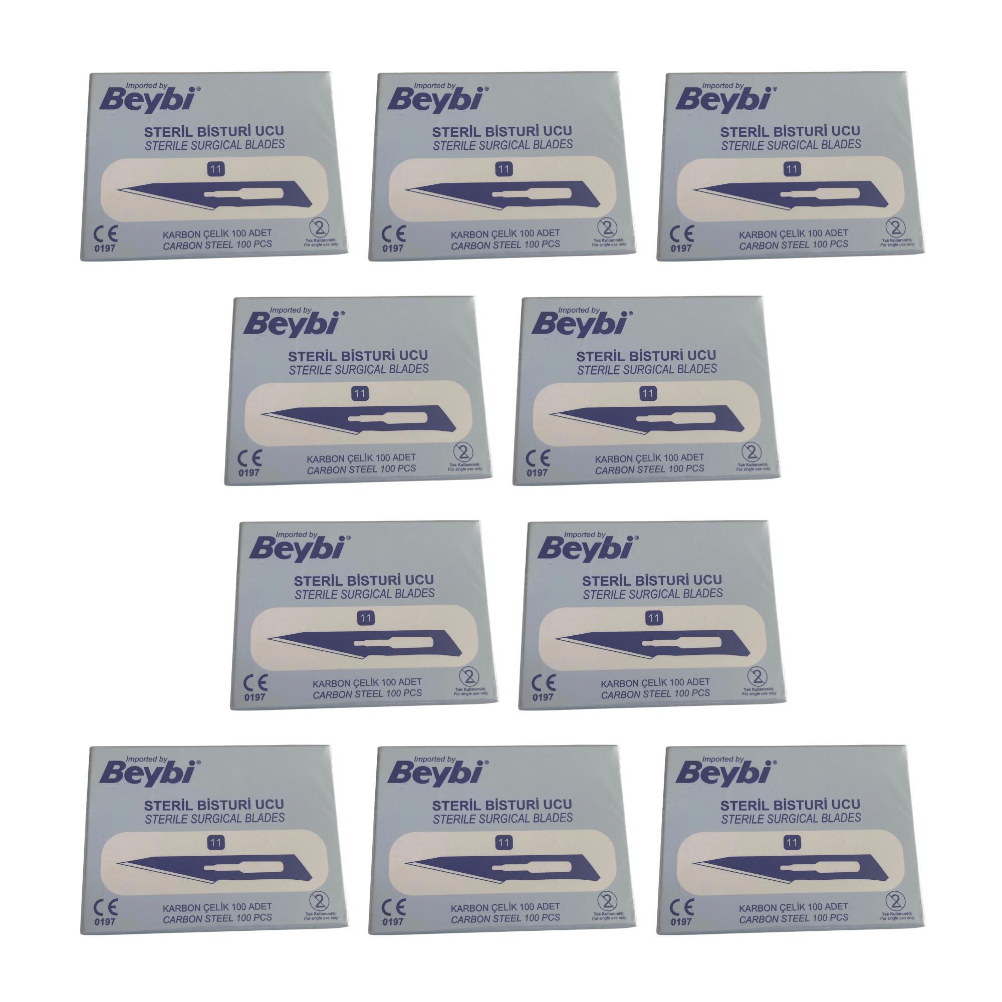 BEYBİ - Bisturi Ucu No: 11 - 1000 Adet 10 Paket