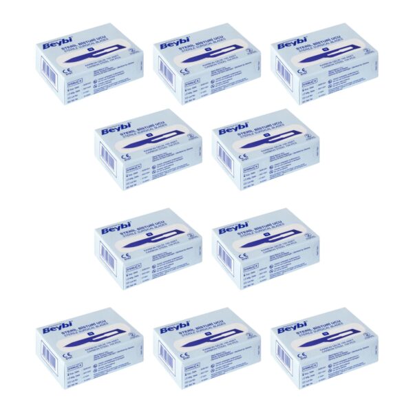 BEYBİ - Bisturi Ucu No: 15 - 1000 Adet 10 Paket