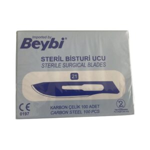 BEYBİ - Bisturi Ucu No: 21 - 100 Adet 1 Paket