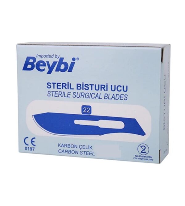 BEYBİ - Bistüri Ucu No : 22 - 50 Adet