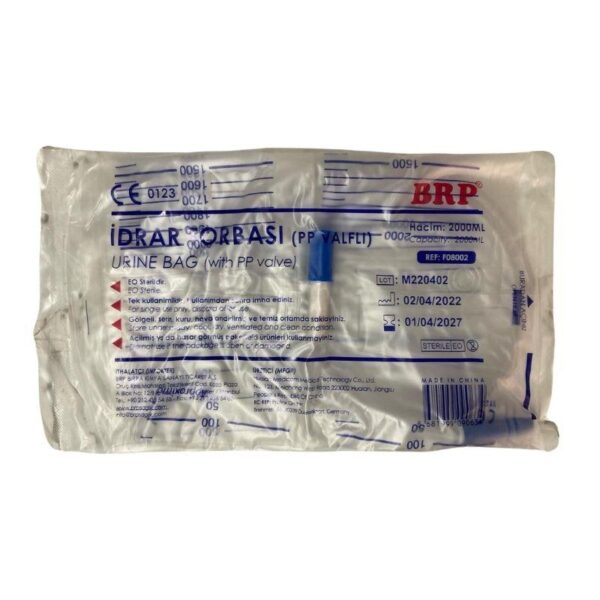 BRP - İdrar Torbası Musluklu