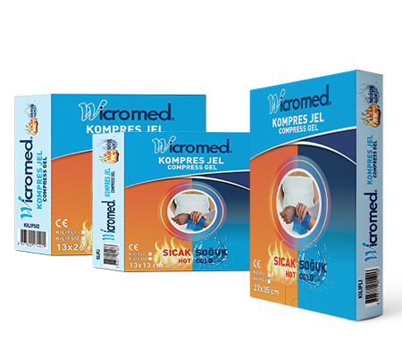 WİCROMED - Sıcak Soğuk Kompress Cold Hot Pack Kılıflı 13X13