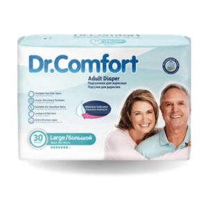 DR. COMFORT - Hasta Altı Bezi Bel Bantlı Bağlamalı Large 30LU