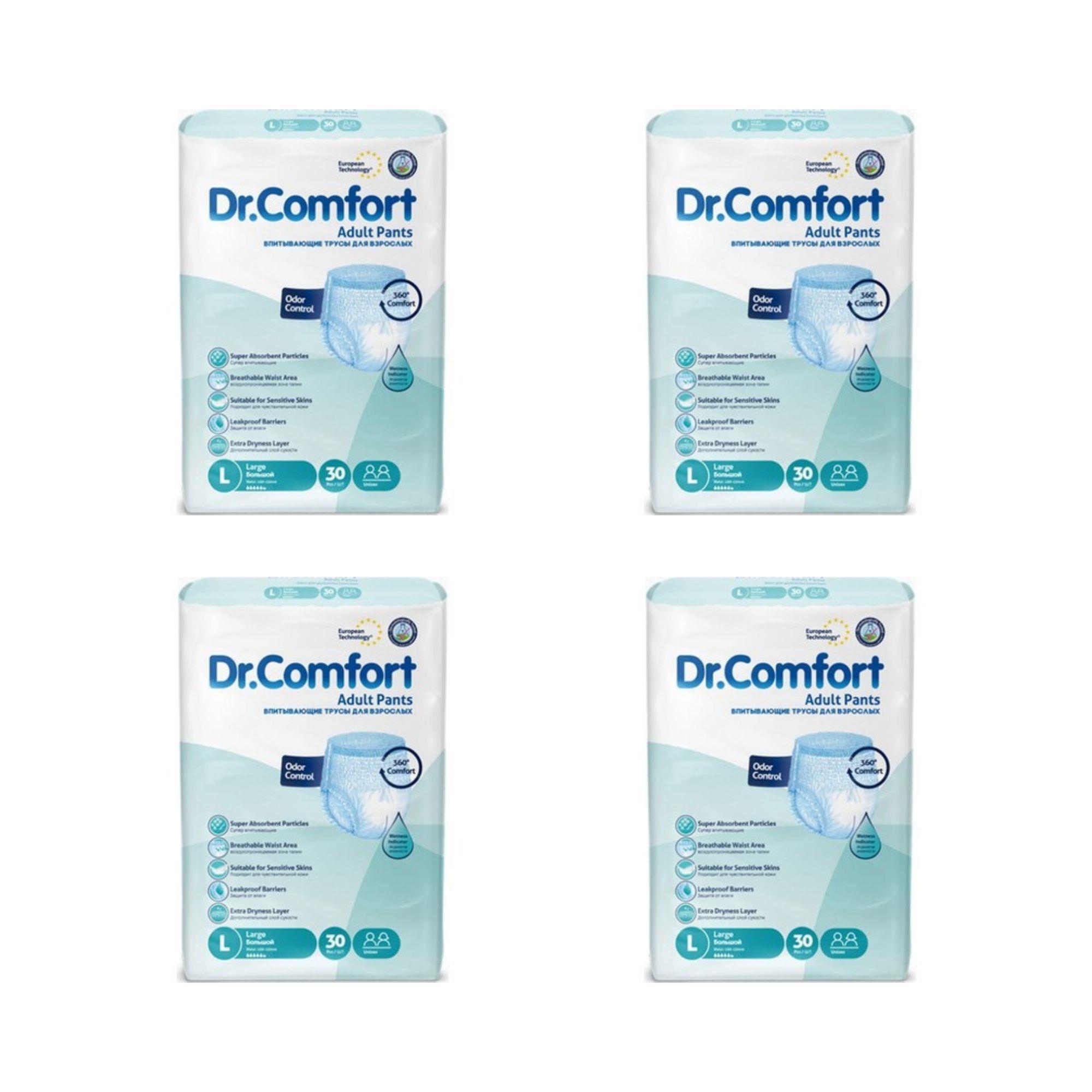 DR. COMFORT - Hasta Bezi Külotlu Large - 4 Paket