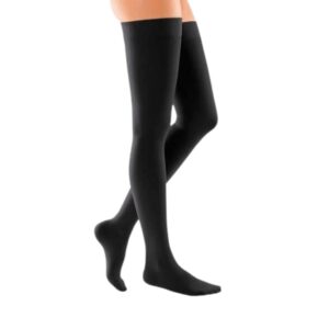 DUOMED - Varis Çorabı CCL2 Diz Üstü Burnu Kapalı Siyah Xxlarge V261516007