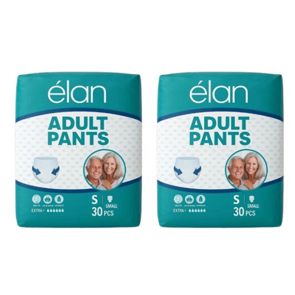 ELAN - Hasta Bezi Külotlu Small 30 Adet - 2 Paket