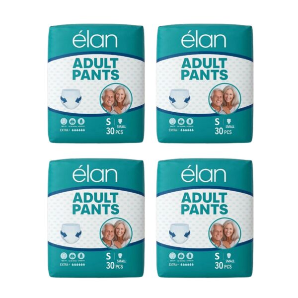 ELAN - Hasta Bezi Külotlu Small 30 Adet - 4 Paket