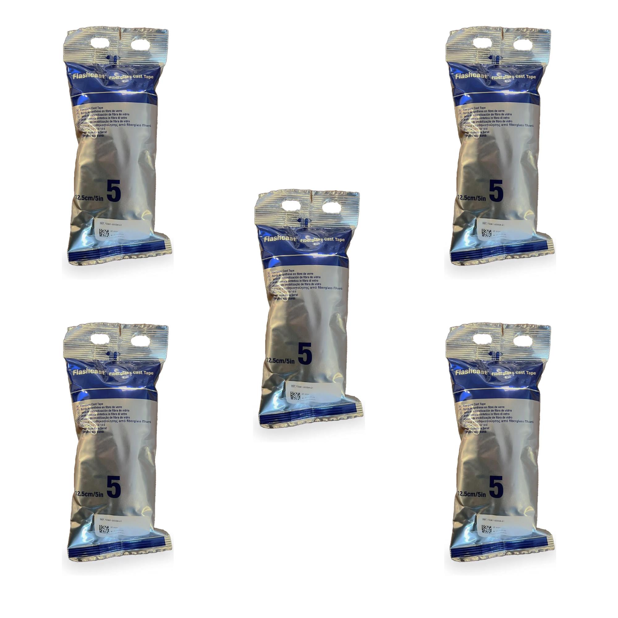 FLASHCAST - Sentetik Alçılı Sargı 12.5 Cm X 360 Cm - 5" - 5 Adet