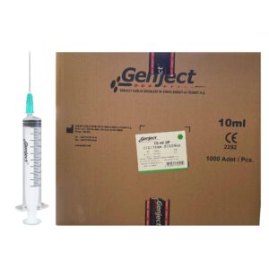 GENJECT - 10 Ml 3PARÇA 21G 0.80X38MM Enjektör - 1000 Adet