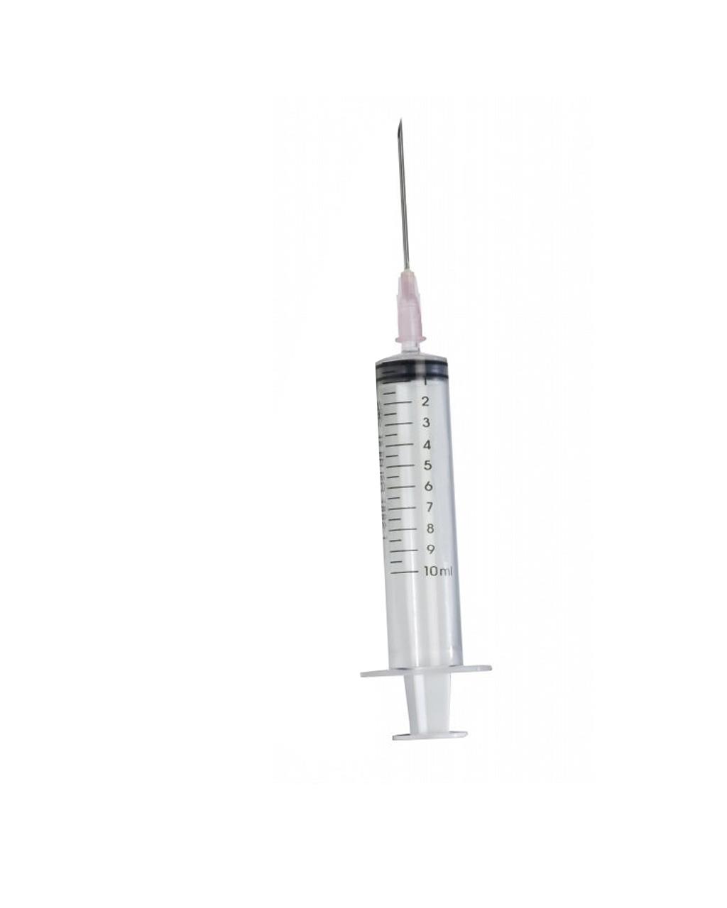 GENJECT - 10ML 3PARÇA Pembe İğneli Enjektör - 100 Adet