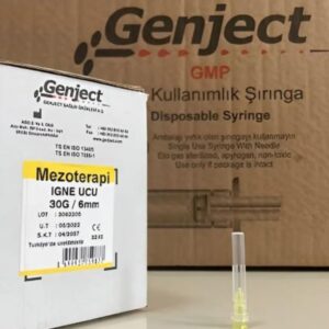 GENJECT - Mezoterapi 30G 6MM İğne Ucu - 250 Adet