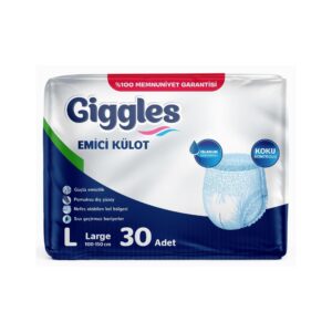GİGGLES - Hasta Altı Bezi Külotlu Large 30LU