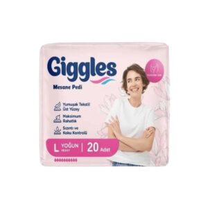 GİGGLES - Mesane Kadın Pedi Large Yoğun Lady 20Lİ