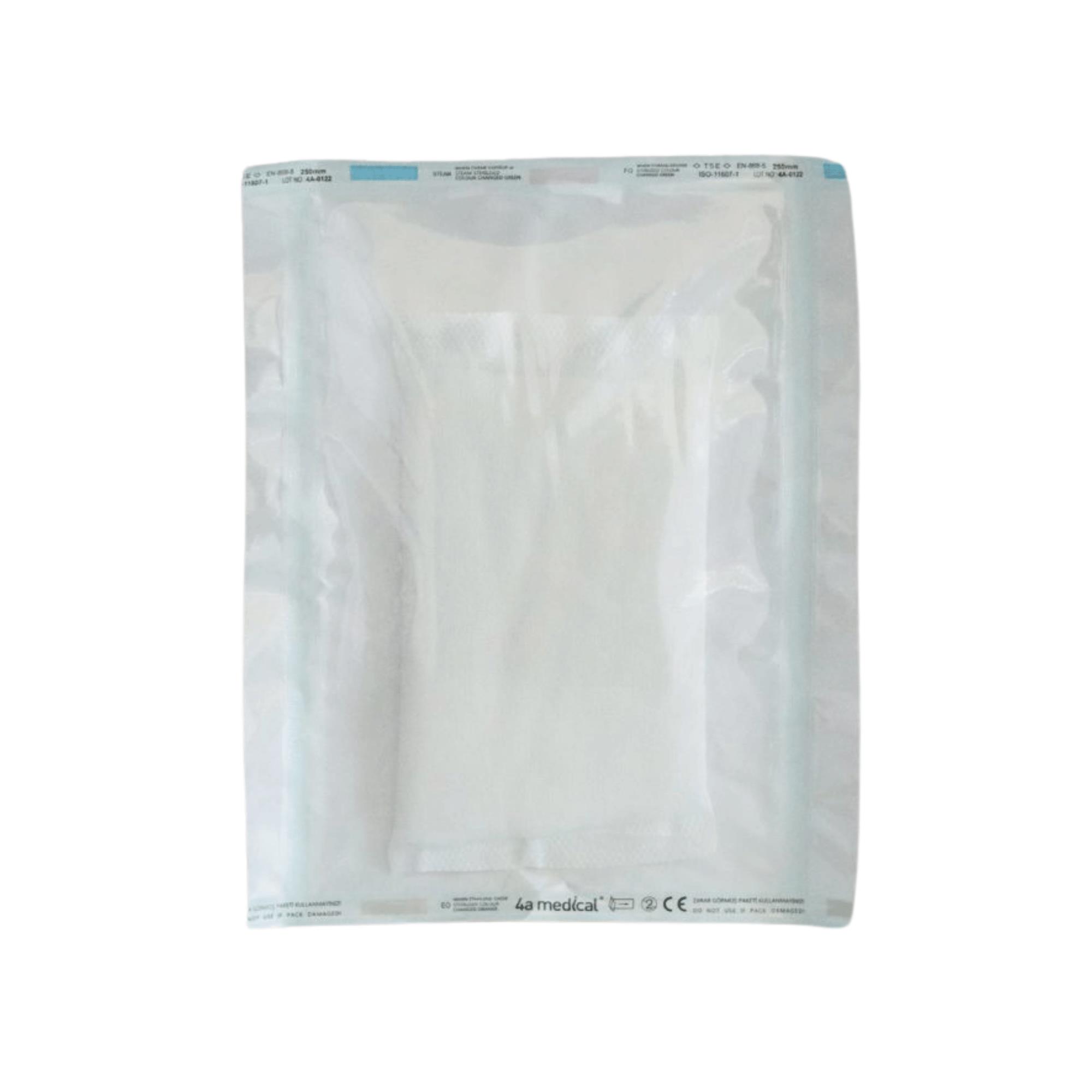 ILGAZ - Pamuklu Ped 10CM X 20CM Cerrahi Steril 1Lİ Paket