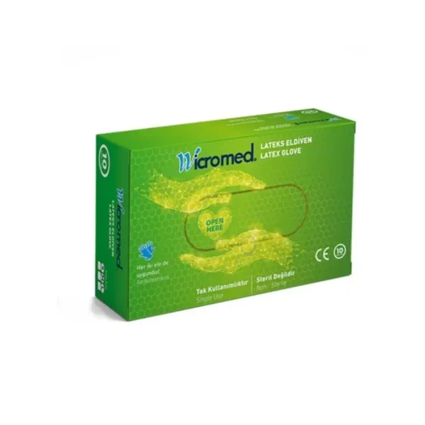 WİCROMED - Eldiven Lateks Medium 10LU