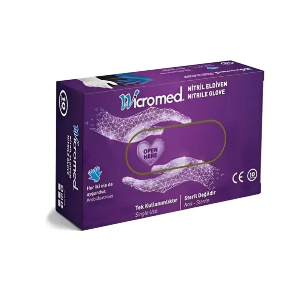 WİCROMED - Eldiven Nitril Medium 10LU