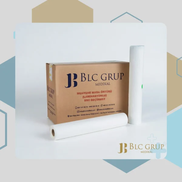 BLC - Muayene Masa Örtüsü Lamineli 50CMX50CMX50MT - 12 Adet