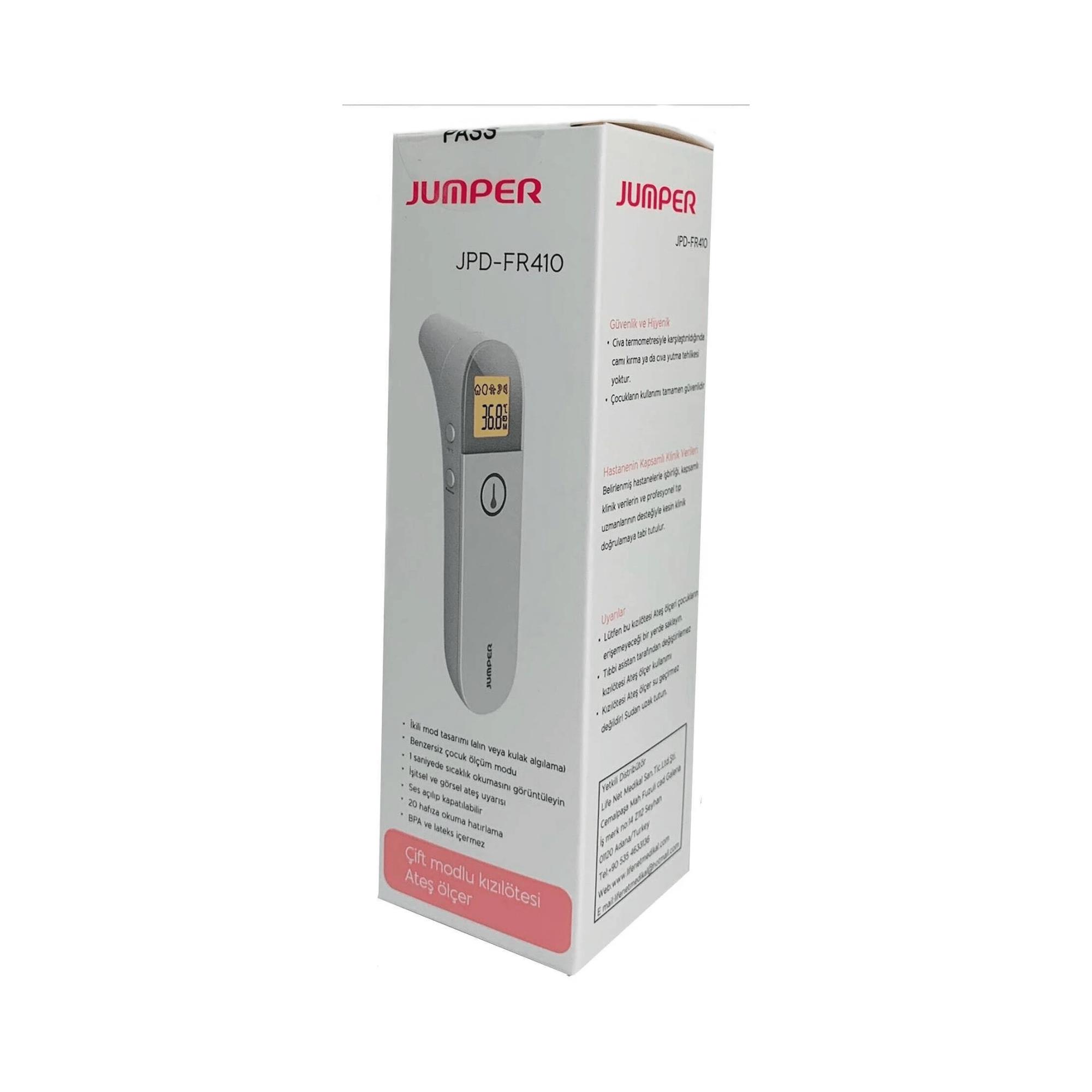 JUMPER - Temassız Ateş Ölçer Alın Ve Kulaktan JPD-FR410