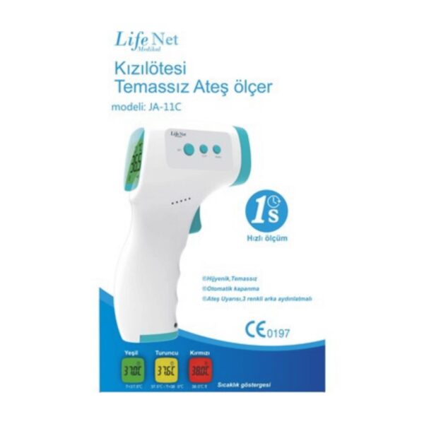 LİFE NET - Ateş Ölçer Temassız Alından JA-11C